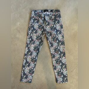 Lucky Brand Multicolor Floral Jeans